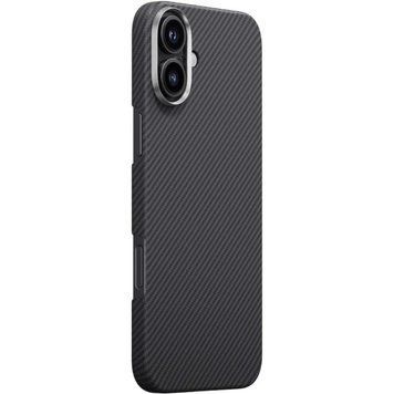 Чохол PC Carbon Protection Slim with MagSafe для Apple iPhone 17 (6.3") Black 214-04760 фото