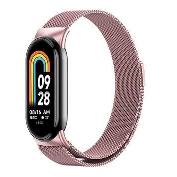 Ремешок для Xiaomi Mi Band 8/9/10 Milanese Loop Rose Gold 212-02601 фото