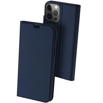Чехол-книжка Dux Ducis с карманом для визиток для iPhone 13 Pro Night Blue 208-04857 фото