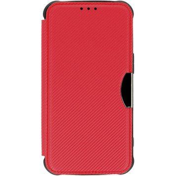Шкіряний чохол-книжка GETMAN Razor (PU) для Xiaomi Redmi Note 13 Pro 4G / Poco M6 Pro 4G Red 777-07686 фото