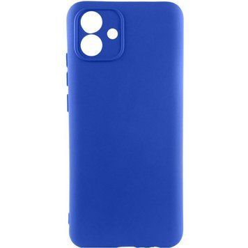 Чохол TPU GETMAN Liquid Silk Full Camera для Samsung Galaxy A07 Deep navy 555-02434 фото