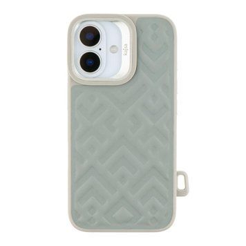 Чохол Kajsa Briquette Collection Rhombus with MagSafe для iPhone 16 Light Grey 757-00029 фото