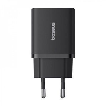 МЗП Baseus Cube Fast Charger 30W (Type-C + USB) Black P10111404113-00 фото