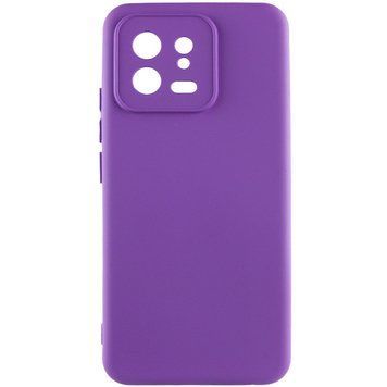 Чехол Silicone Cover Lakshmi Full Camera для Xiaomi 13 Purple 777-06977 фото
