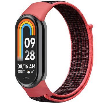 Ремешок Nylon New для Xiaomi Mi Band 8/9/10 Pomegranate Red 212-01769 фото
