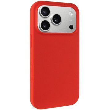 Силиконовый чехол Silk Full Protective для iPhone 17 Pro (6.3") Red 777-10018 фото