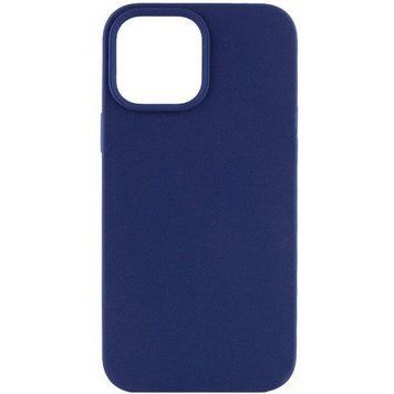 Силиконовый чехол Silk Full Protective для iPhone 13 mini (5.4") Deep navy 777-10518 фото