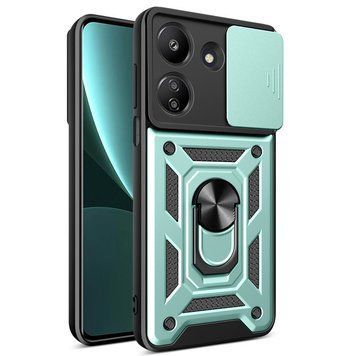 Ударостійкий чохол Camshield Serge Ring для Xiaomi Redmi 13C / Poco C65 Green 777-04452 фото