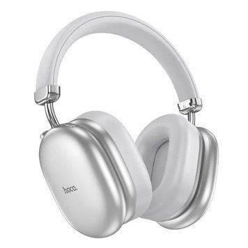 Беспроводные накладные наушники HOCO W35 Max Auspicious ANC noise reduction BT headphones Silver 656-03800 фото