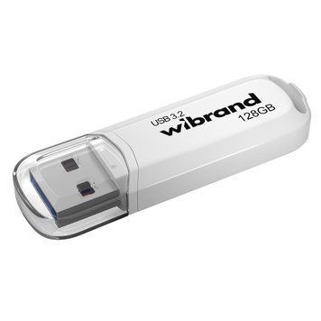 Флеш-накопичувач Wibrand USB 3.2 Gen1 Marten 128GB White WI3.2/MA128P10W фото