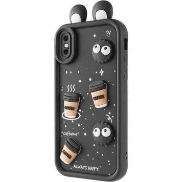 Чехол TPU Toys Case with Ears для Apple iPhone XR (6.1") Black 208-05410 фото