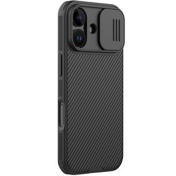 Карбоновая накладка Nillkin CamShield Pro Magnetic для Apple iPhone 17 (6.3") Black 777-08118 фото