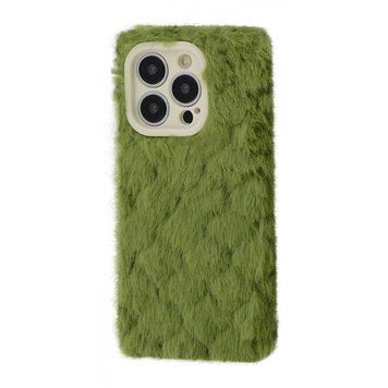 Чехол Fluffy Love Case для iPhone 13 Pro Green 208-03726 фото