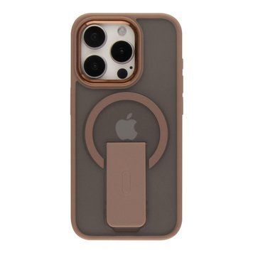 Чехол TPU+PC FlexGuard Magnetic Ring Stand для iPhone 15 Pro Desert 757-00401 фото