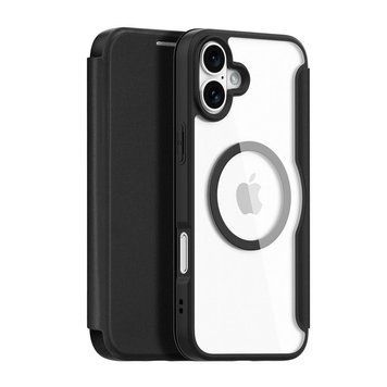 Чохол-книжка Dux Ducis Skin X Pro with MagSafe для iPhone 16 Plus Pure Black 757-00523 фото