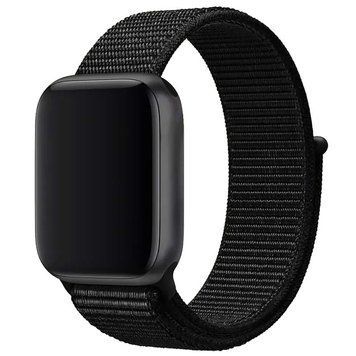 Ремінець Nylon для Apple Watch 42(ser.1-3)/44/45/46/49mm Black 212-01265 фото