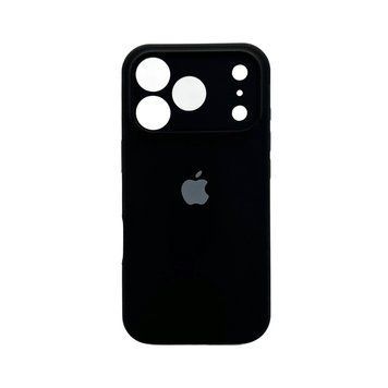 Силиконовый чехол с закрытой камерой для iPhone 17 Pro Max Black 666-04305 фото