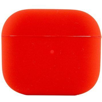 Силиконовый футляр для наушников AirPods 3 Red 203-00257 фото