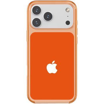 Чехол Clear Case with MagSafe and Animation для Apple iPhone 17 Pro Max (6.9") Orange 777-09390 фото