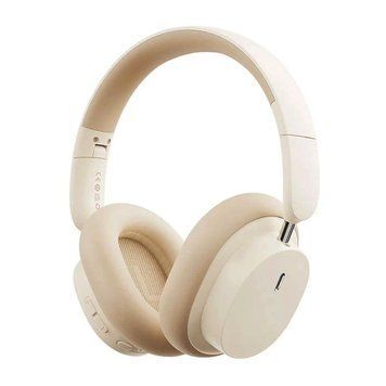 Бездротові накладні навушники Baseus Bowie D05 Wireless Headphones Creamy-White NGTD020202 фото