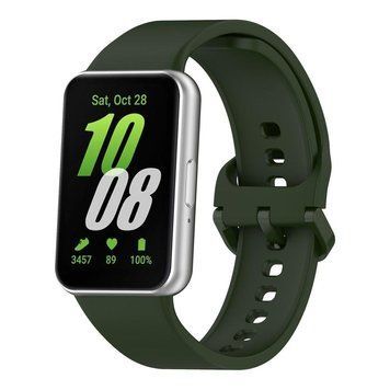 Ремінець для Samsung Galaxy Fit 3 (R390) Silicone Wilderness Green 212-02399 фото