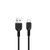 Кабель HOCO X20 USB to Type-C 3A, 3m, PVC, TPE connectors, Black 6957531068969 фото