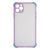 Силиконовый чехол TOTU Armor with Frame для iPhone 11 Pro Max Фиолетовый 208-00992 фото