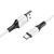 Кабель BOROFONE BX79 USB to Type-C 3A, 1m, silicone, silicone connectors, White 6974443384796 фото