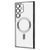 Чохол WAVE Metal Color Case with Magnetic Ring для Samsung Galaxy S22 Ultra Silver 656-07946 фото