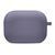 Силиконовый футляр с микрофиброй для наушников Airpods Pro 3 Lavender Gray 656-08106 фото