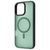 Чехол WAVE Matte Insane Case with Magnetic Ring для iPhone 16 Pro Green 656-07888 фото