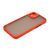 Силиконовый чехол с закрытой камерой Avenger Totu для iPhone 12 Red 208-00675 фото