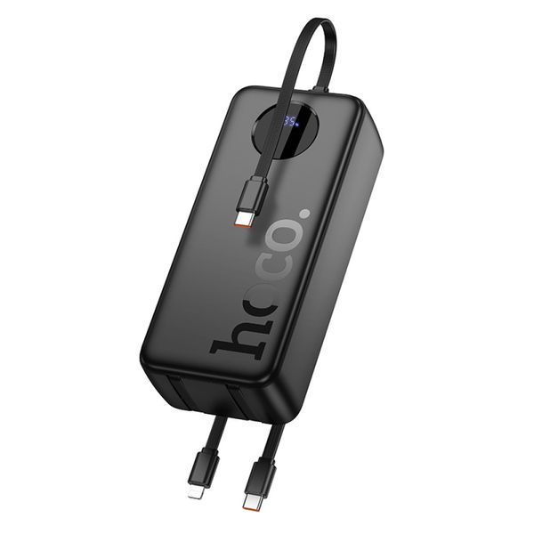 Power Bank Hoco J132B Sabio 30000mAh 22.5W+PD20W (with cable 2Type-C+Lightning) Black 216-00155 фото