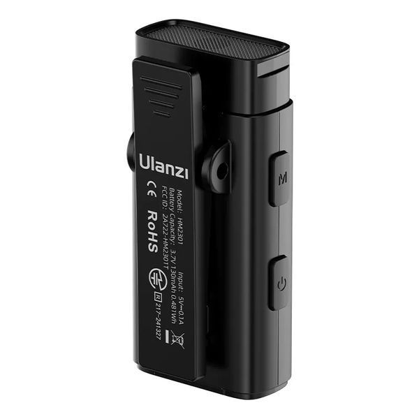Беспроводная микрофонная система Ulanzi Vijim HM2301 Dual Channel Wireless Lavalier Microphone( Type-C) (A005 HM2301 ) A005 фото