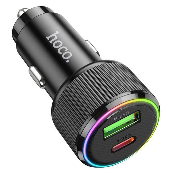 АЗП Hoco NZ14A Guerrero PD20W+QC3.0 (1C1A) Black ILSO-00000071331-1 фото