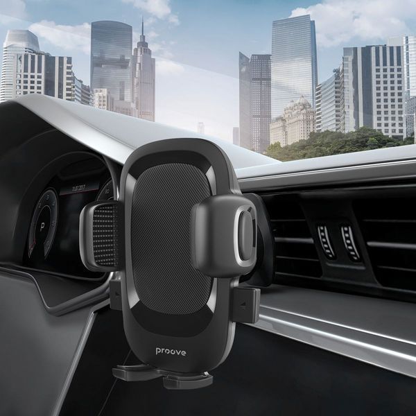 Автоутримувач Proove Ellipse Air Outlet Car Mount black 656-02630 фото