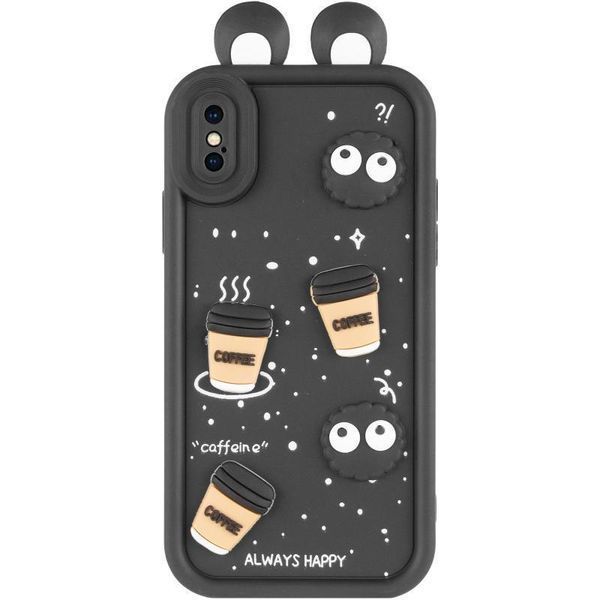 Чехол TPU Toys Case with Ears для Apple iPhone XR (6.1") Black 208-05410 фото