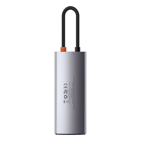 USB-хаб Baseus Metal Gleam Series 5-in-1 Multifunctional （Type-C to HDMI*1+USB3.0*3+PD*1) CAHUB-CX0G фото