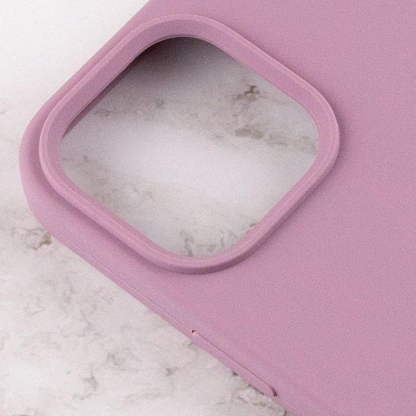 Чехол Silicone Case Full Protective для Apple iPhone 14 Plus (6.7") Lilac Pride 555-04037 фото