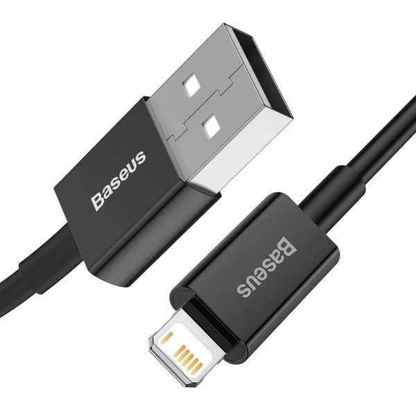 Кабель Baseus Superior Series Fast Charging Lightning 2.4A (2m) Black 209-00240 фото