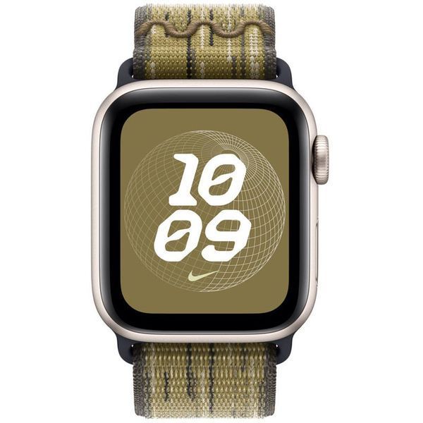 Ремінець Nike Sport Loop для Apple Watch 42(ser.1-3)/44/45/46/49mm Green / Grey 212-01567 фото