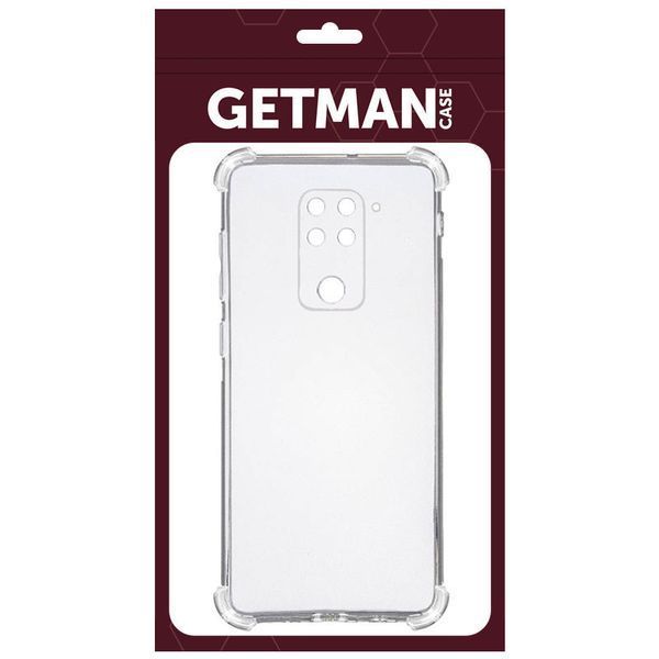 TPU чехол GETMAN Ease усиленные углы Full Camera для Xiaomi Redmi Note 9 / Redmi 10X 555-02555 фото