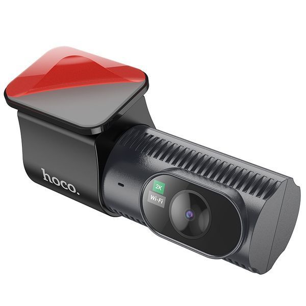 Відеореєстратор HOCO DV8 2K display hidden driving recorder(with rear camera) Black 6942007623384 фото