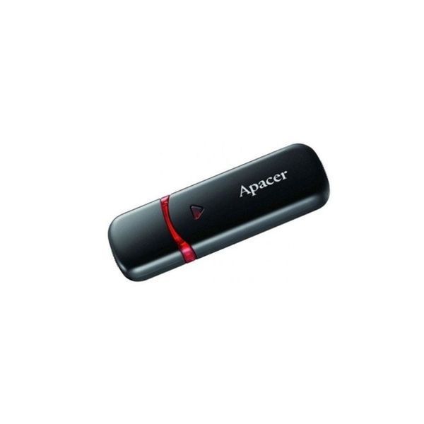 Флеш-накопичувач Apacer USB 2.0 AH333 64Gb Black AP64GAH333B-1 фото