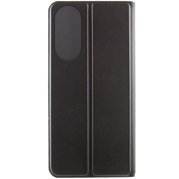 Шкіряний чохол-книжка GETMAN Elegant для Oppo A78 4G Чорний 555-01456 фото