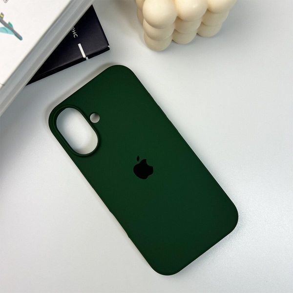 Силиконовый чехол для iPhone 16 Atrovirens 666-01160 фото
