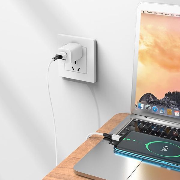 Кабель BOROFONE BX79 USB to Type-C 3A, 1m, silicone, silicone connectors, White 6974443384796 фото
