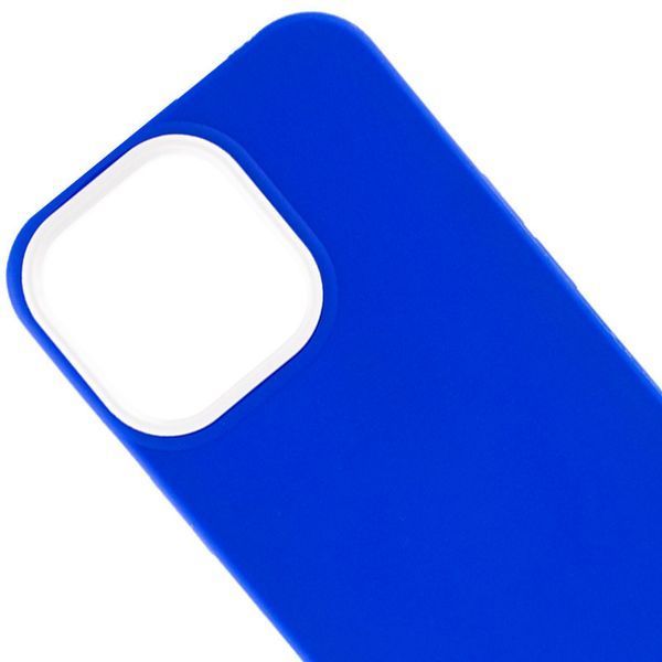 Чохол TPU+PC Bichromatic для Apple iPhone 13 Pro (6.1") Navy Blue / White 555-03987 фото