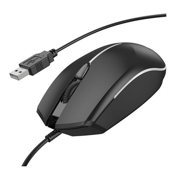 USB Мышь Borofone BG10 Черный 656-02697 фото