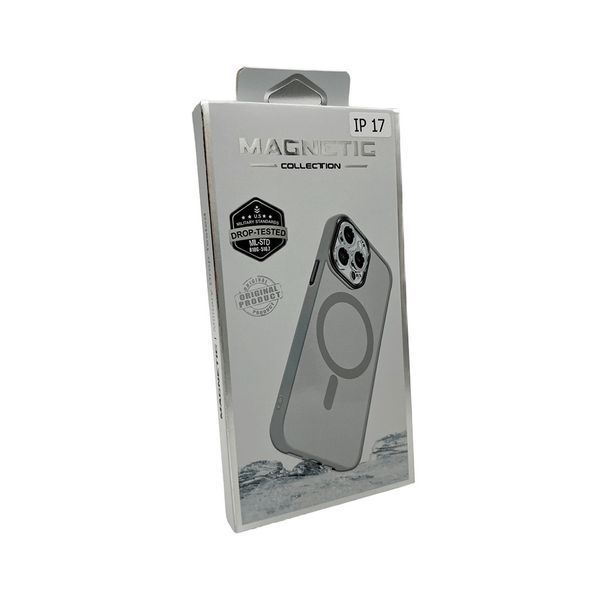 Чохол для смартфона Space Magnetic Color для Apple iPhone 17 Grey 666-03977 фото